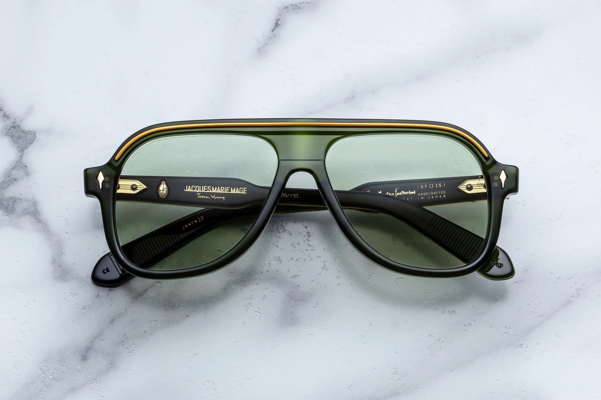 JACQUES MARIE MAGE TEEWINOT 50/150 JMMTW20 ROVER 57 SUNGLASSES