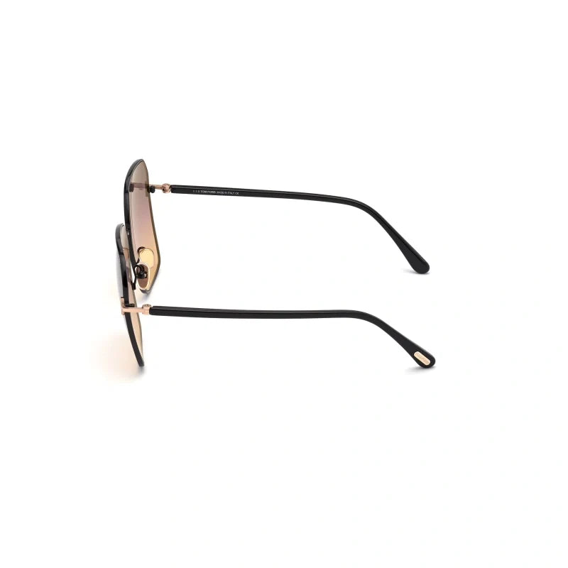 Tom Ford 0839 01B Shiny Black & Smoke Sunglasses, Size 62 – Dayal Opticals