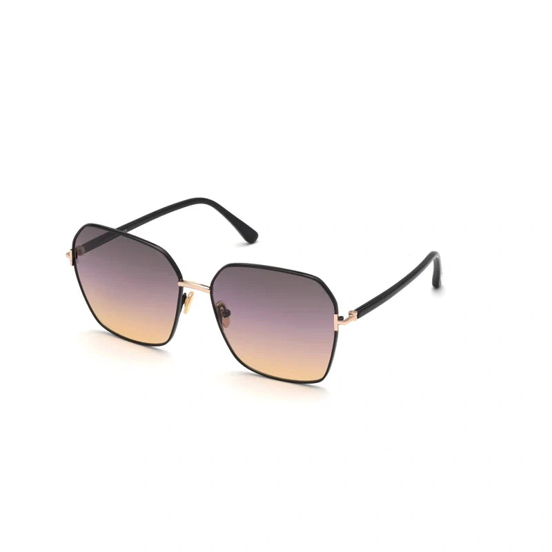 Tom Ford 0839 01B Shiny Black & Smoke Sunglasses, Size 62 – Dayal Opticals