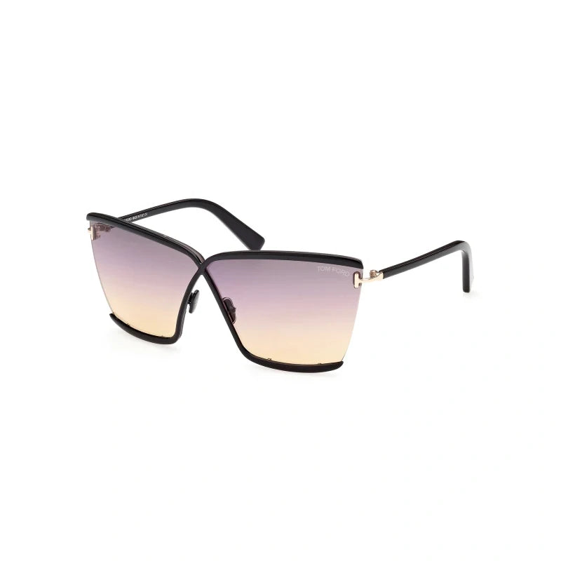 Tom Ford 0936 01B Shiny Black & Gradient Smoke  Sunglasses, Size 71 – Dayal Opticals