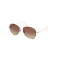 Tom Ford 1028 16G Shiny Palladium Brown Sunglasses, Size 59 – Dayal Opticals