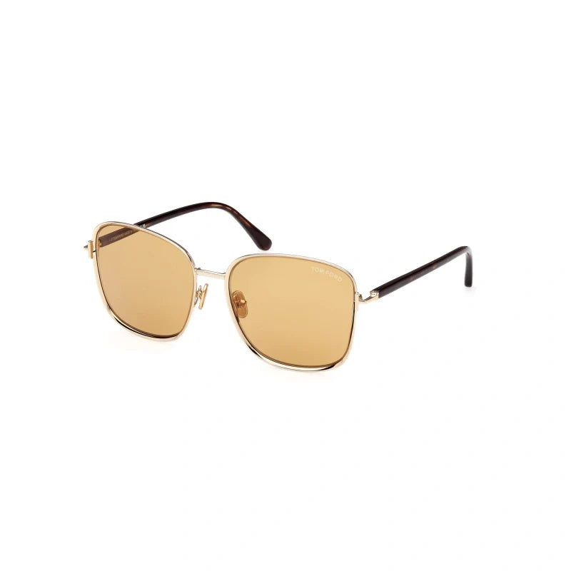 Tom Ford 1029 32E Gold Brown  Sunglasses, Size 57 – Dayal Opticals