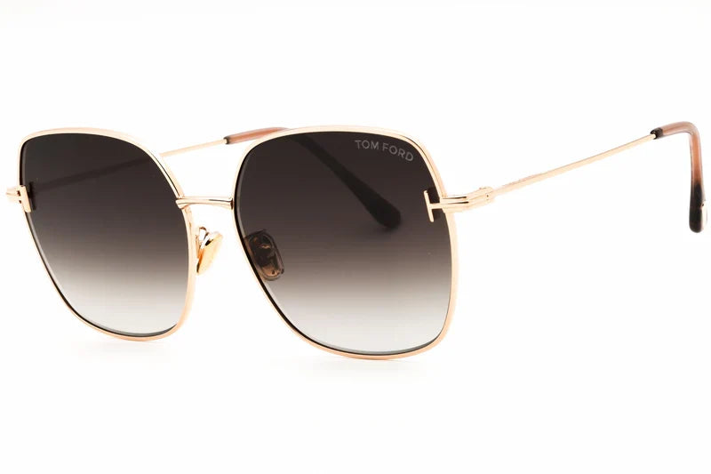 Tom Ford 1250-K 33B Gradient Smoke   Sunglasses, Size 59 – Dayal Opticals