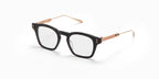 Akoni Wise Black Akx418-A Size 45/48, Frame - Dayal opticals