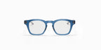 Akoni Wise Crystal Blue - Black Palladium Akx418-D Size 48, Frame - Dayal opticals