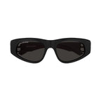 Balenciaga 0095S Black Grey  018 Sunglasses, Size 53 – Dayal Opticals