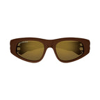 Balenciaga 0095S Brown 020 Sunglasses, Size 53 – Dayal Opticals