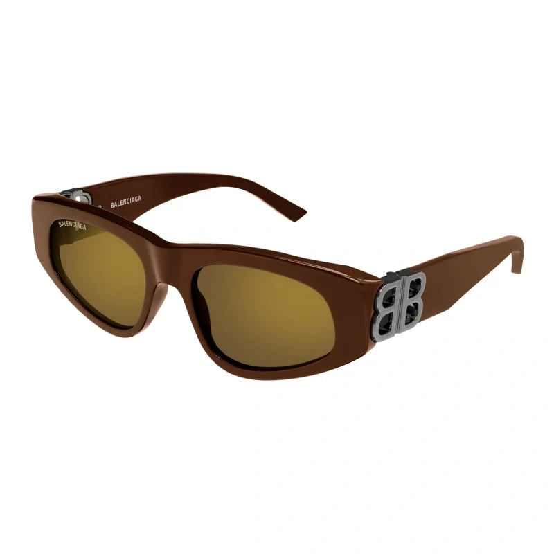 Balenciaga 0095S Brown 020 Sunglasses, Size 53 – Dayal Opticals