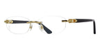 Cartier 0318O gold & black 001 frame, size 52  - Dayal Opticals India              
