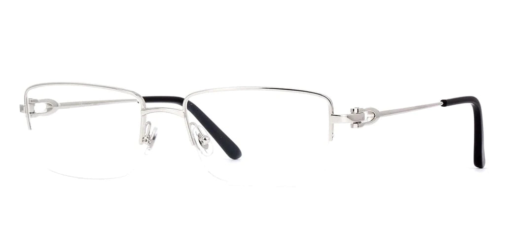 Cartier 0319O silver 002 frame, size 55  - Dayal Opticals India            
