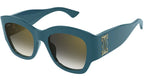 Cartier 0304S green & grey 007 sunglasses,  size 52  - Dayal Opticals India