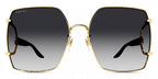 Gucci 1564SA Gold Black & Grey 001 Size 61, Sunglasses - Dayal Opticals