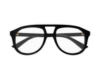 Gucci 1320O Black 001 Size 54, Frame - Dayal Opticals