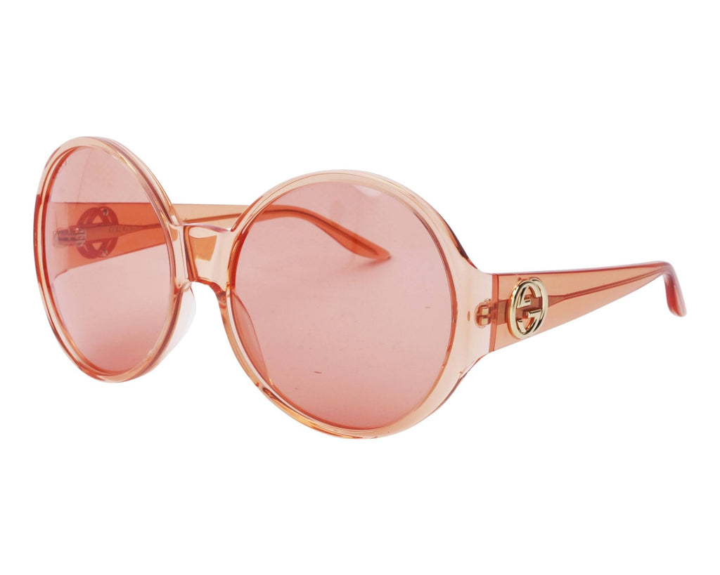 Gucci 0954S Shiny Transparent Bright Orange 004, Sunglasses – Dayal Opticals