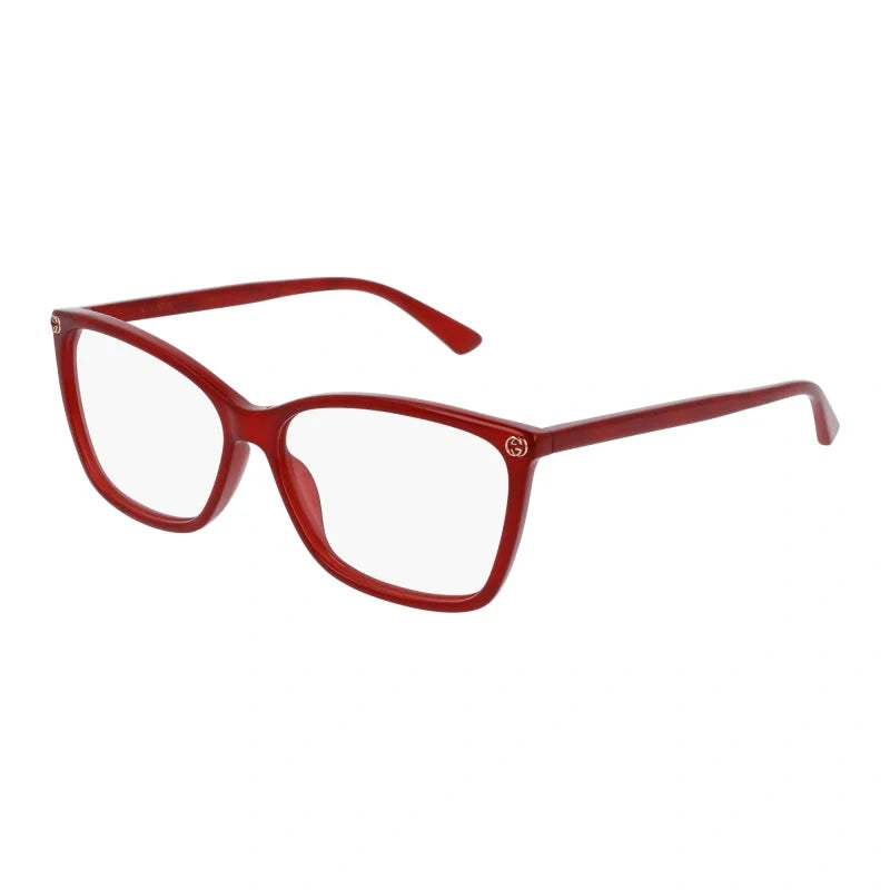 Gucci 0025O Red 004 Size 56, Frame - Dayal Opticals