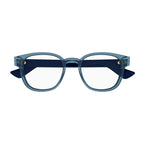 Gucci 0927O Blue Transparent 006 Size 49 , Frame - Dayal Opticals  