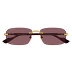 Gucci 1221S Gold & Havana Brown 002 Size 56,  Frame - Dayal Opticals