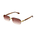 Gucci 1221S Gold & Yellow Red 004 Size 56,  Frame - Dayal Opticals