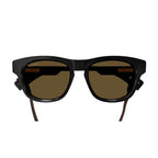 Gucci 1238S Black & Brown 001 Size 53, Sunglasses - Dayal Opticals