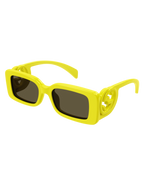Gucci 1325S Yellow 007 Size 54 , Sunglasses - Dayal Opticals 