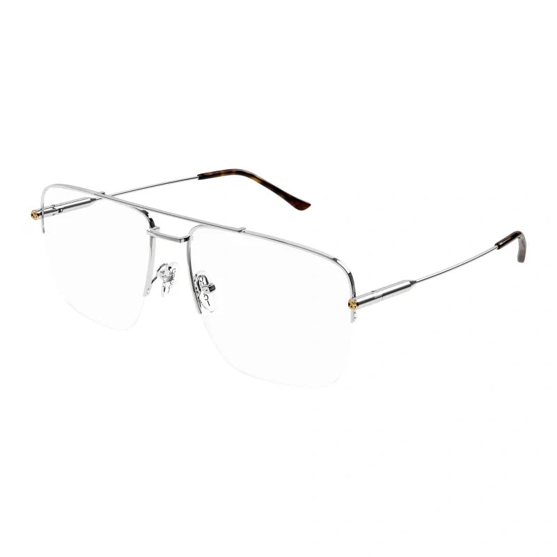 Gucci 1415O Silver 002 Size 58, Frame - Dayal Opticals