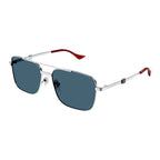 Gucci 1441S Silver & Blue 003 Size 58, Sunglasses - Dayal Opticals