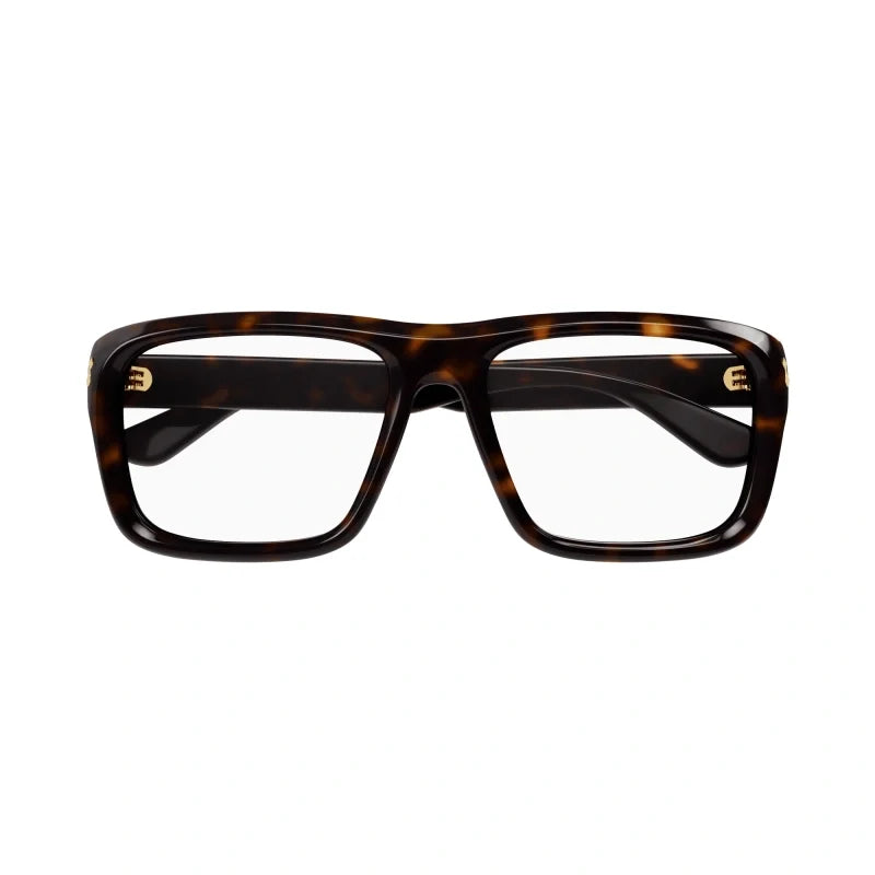 Gucci 1462O Havana & Transparent 002 Size 56,  Frame - Dayal Opticals