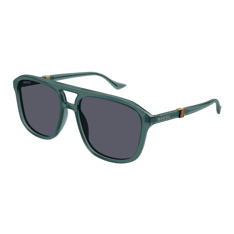 Gucci 1494S Green & Grey 003 Size 57,  Sunglasses - Dayal Opticals