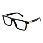 Gucci 1504O Black & Transparent 001 Size 54,  Frame - Dayal Opticals