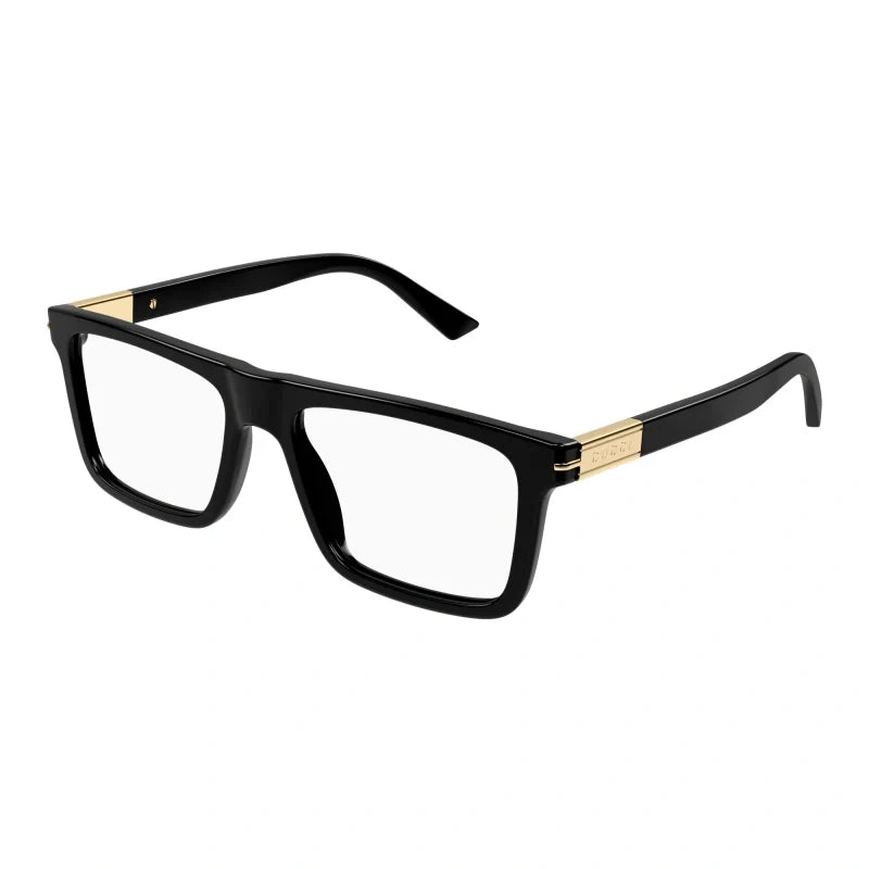 Gucci 1504O Black & Transparent 001 Size 54,  Frame - Dayal Opticals