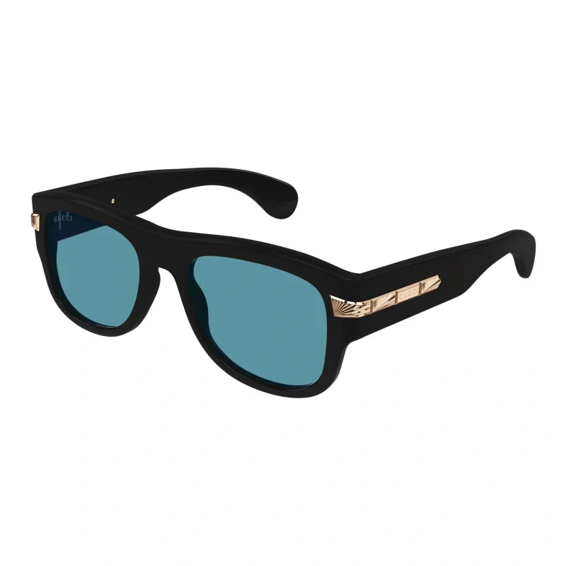 Gucci 1517S black & Blue 002 Size 54,  Sunglasses - Dayal Opticals