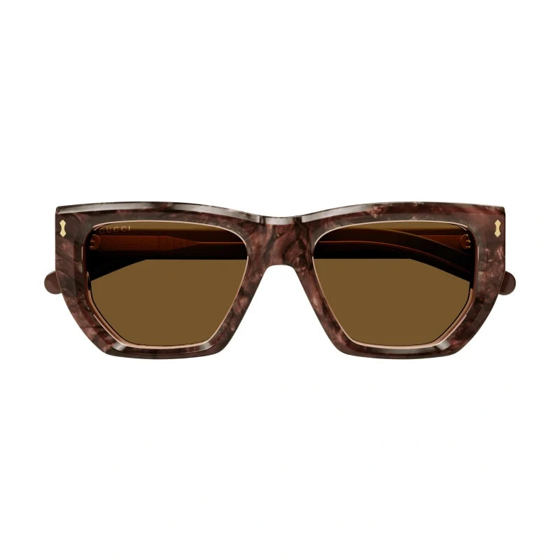 Gucci 1520S Pink & Brown 003 Size 53,  Sunglasses - Dayal Opticals