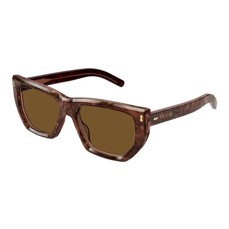 Gucci 1520S Pink & Brown 003 Size 53,  Sunglasses - Dayal Opticals