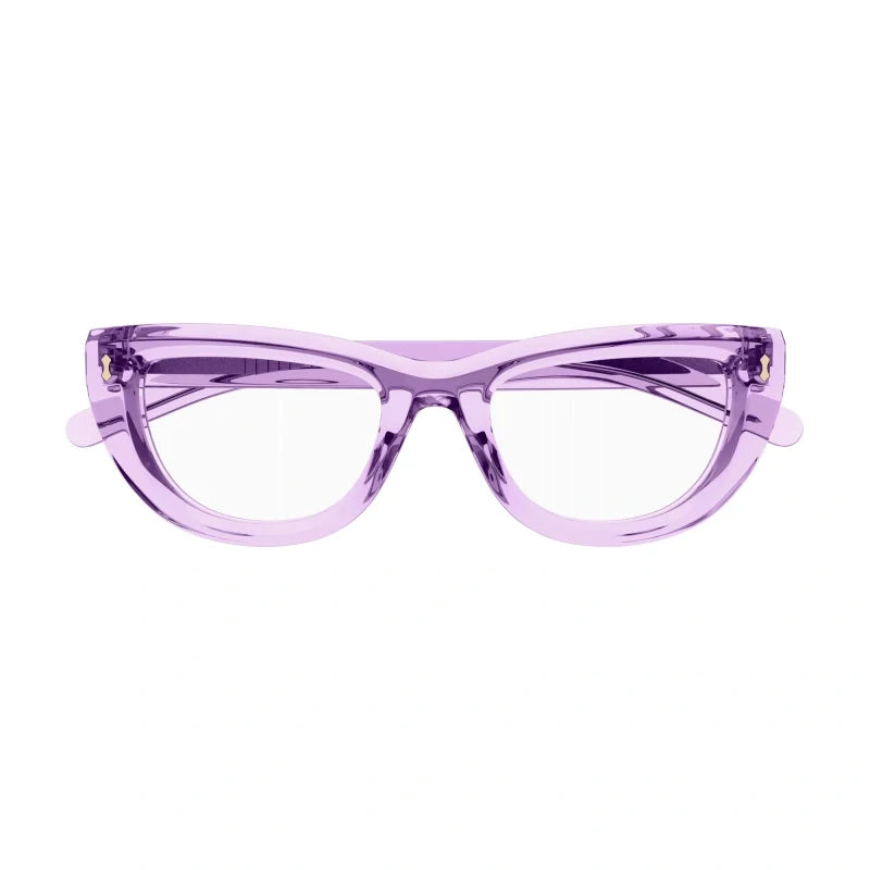 Gucci 1521O Violet & Transparent 004 Size 51,  Frame - Dayal Opticals