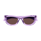 Gucci 1521S Violet 004 Size 51, Sunglasses - Dayal Opticals
