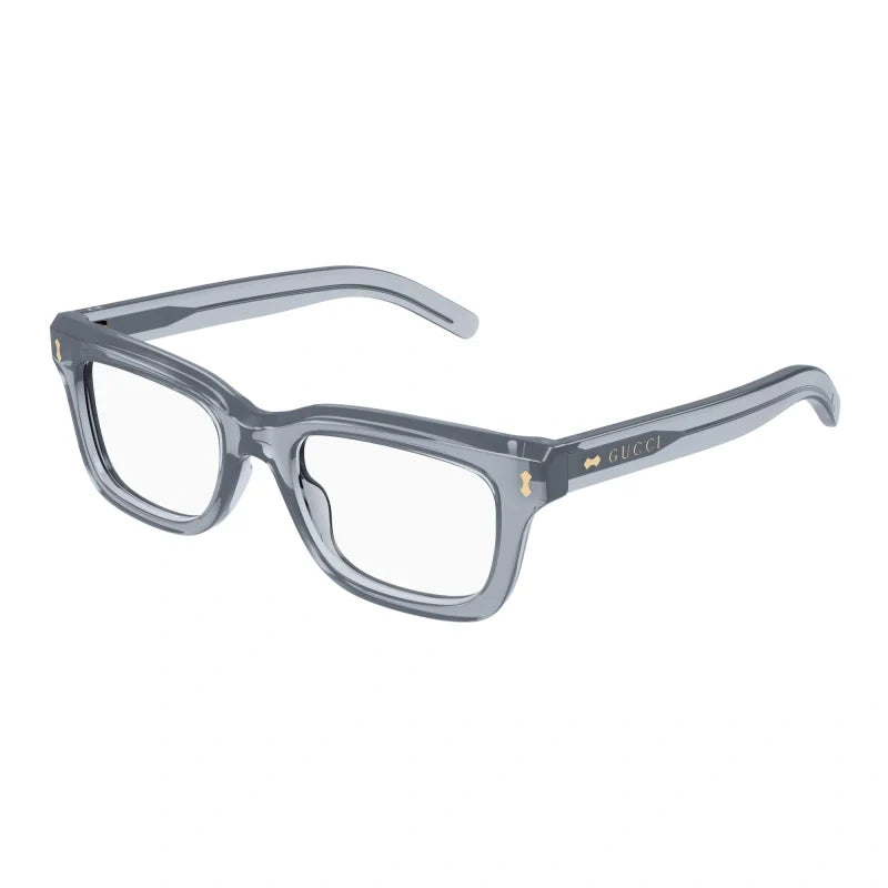 Gucci 1522O Grey & Transparent 008 Size 51,  Frame - Dayal Opticals