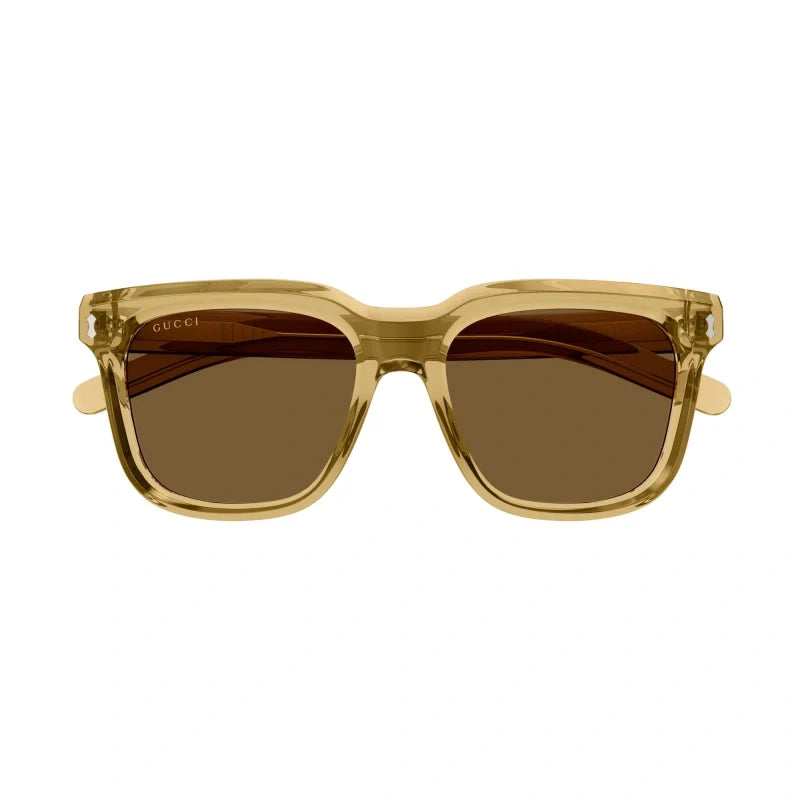 Gucci 1523S Yellow & Brown 004 Size 53,  Sunglasses - Dayal Opticals