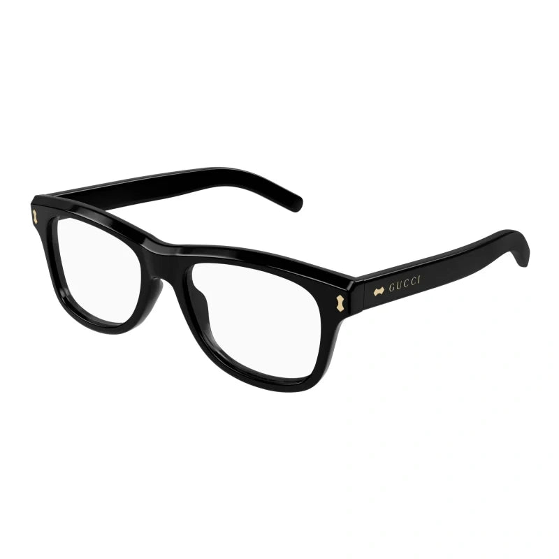 Gucci 1526O Black & Transparent 005 Size 52,  Frame - Dayal Opticals