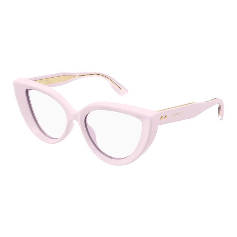 Gucci 1530O Pink & Transparent 003 Size 52,  Frame - Dayal Opticals