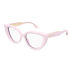 Gucci 1530O Pink & Transparent 003 Size 52,  Frame - Dayal Opticals