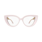 Gucci 1530O Ivory & Transparent 004 Size 52,  Frame - Dayal Opticals