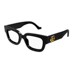 Gucci 1548O Black 001 Size 50, Frame - Dayal Opticalss