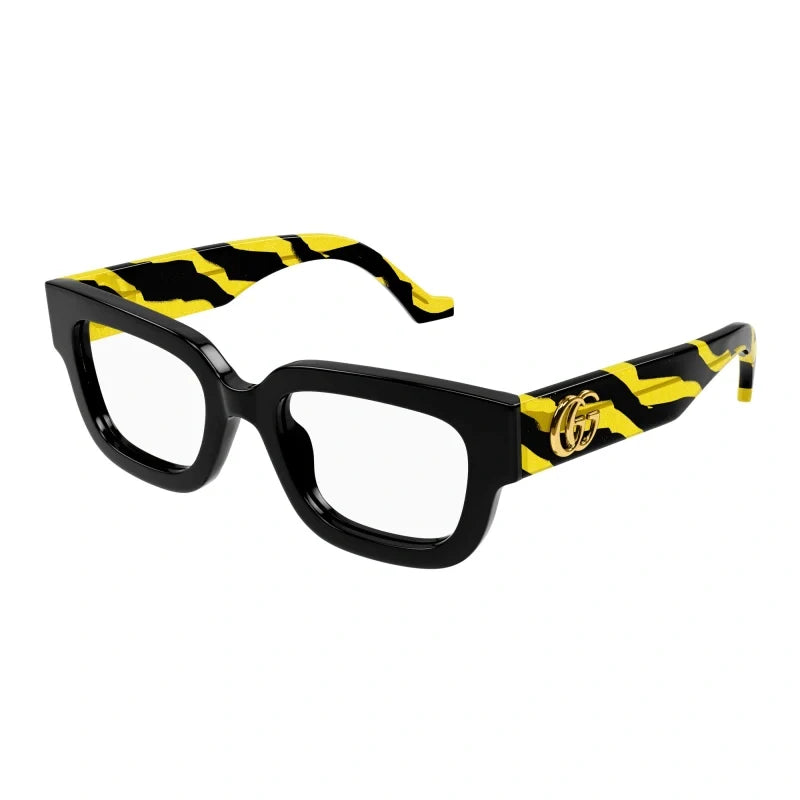 Gucci 1548O Black & Transparent 003 Size 50, Frame - Dayal Opticalss