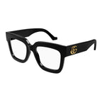 Gucci 1549O Black 001 Size 52, Frame - Dayal Opticalss