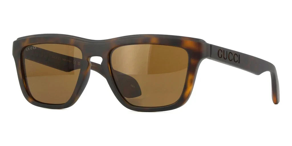 Gucci 1571S Dark Havana 002 Size 55,  Sunglasses - Dayal Opticals