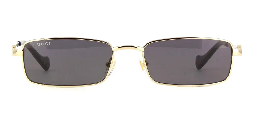 Gucci 1600S Gold & Grey 001 Size 56, Sunglasses - Dayal Opticals