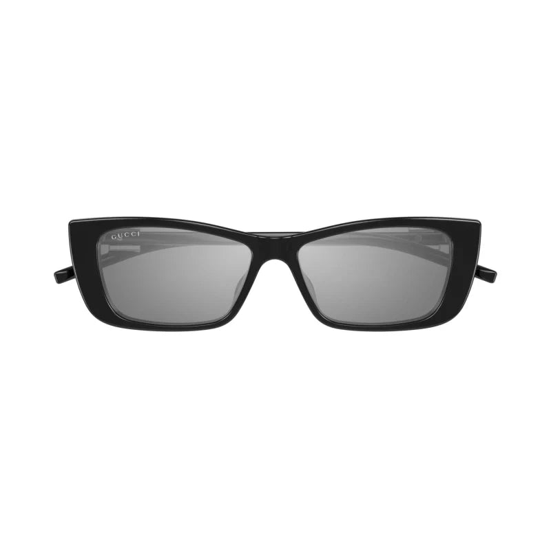 Gucci 1681S Black & Silver 002 Size 53, Sunglasses - Dayal Opticals