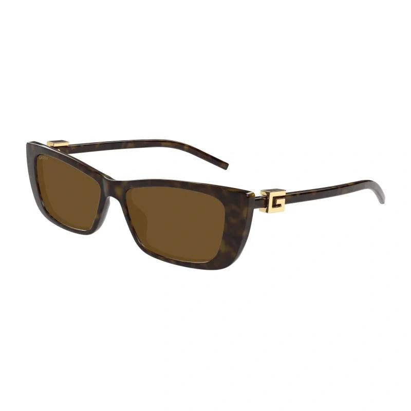 Gucci 1681S Havana & Brown 004 Size 53, Sunglasses - Dayal Opticals