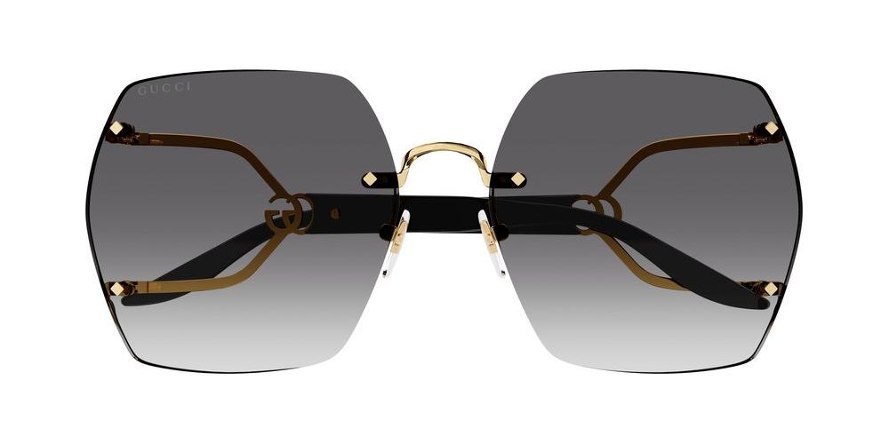 Gucci 1562S Black & Grey 001 Size 62,  Sunglasses - Dayal Opticals