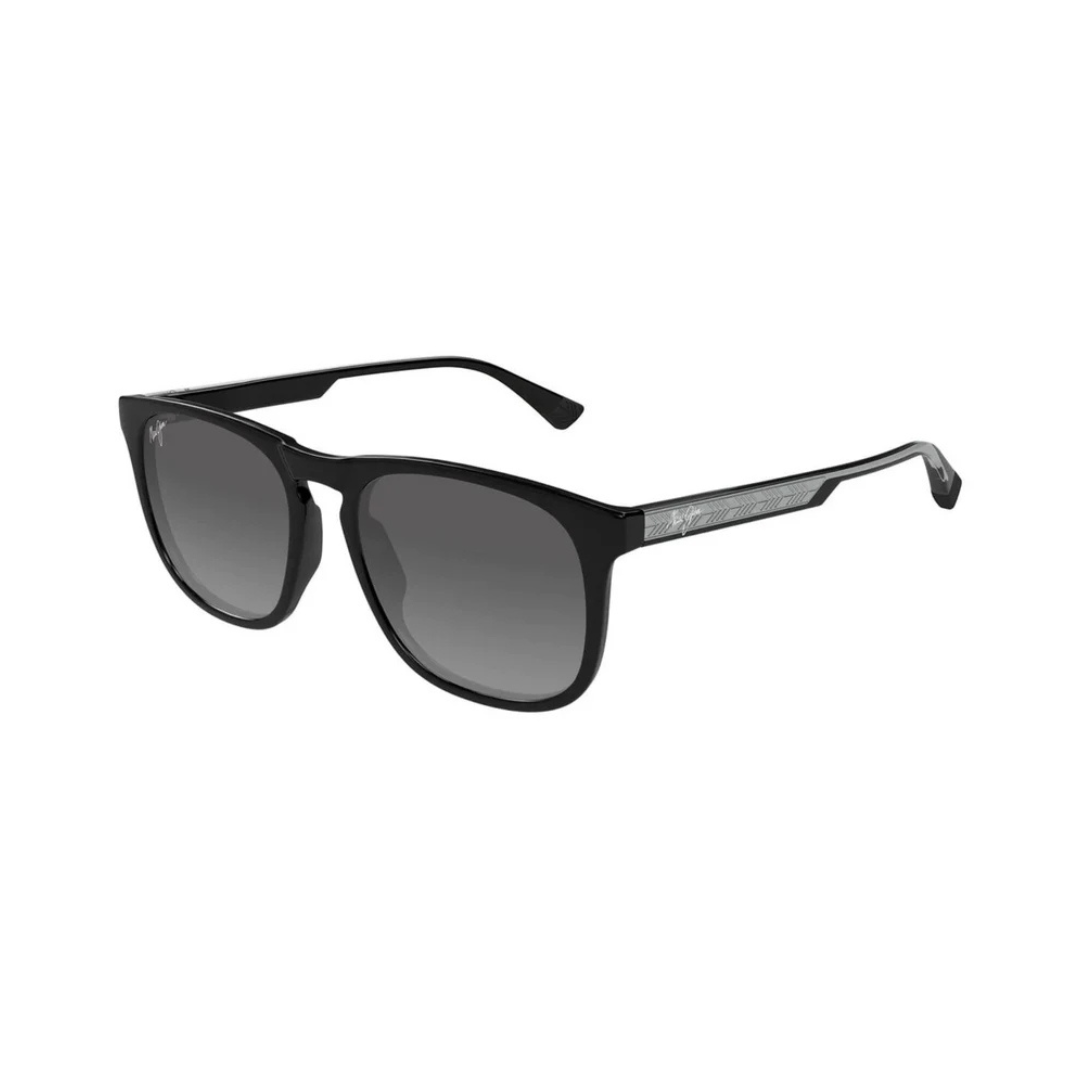 Maui Jim Kupaa Shiny Black Light Grey GS641-14 Sunglasses size 55,- Dayal Opticals   